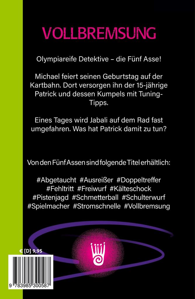 Weitere Ansicht: Vollbremsung - Sportkrimi | Irene Margil, Andreas Schlüter