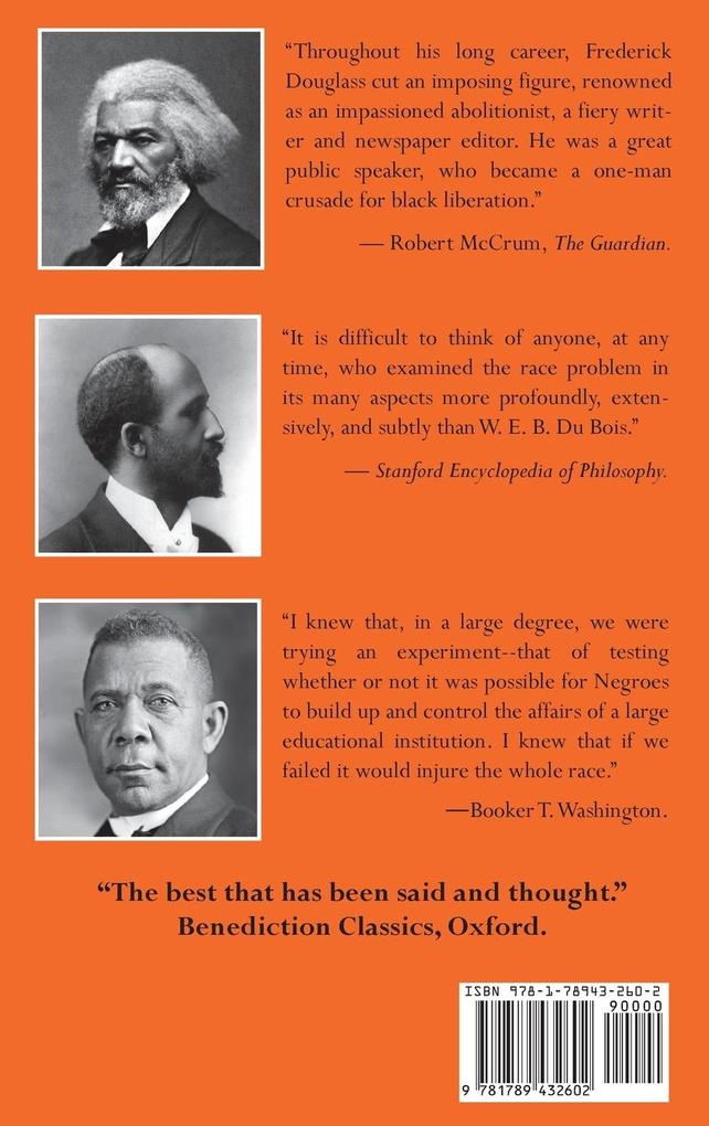 Weitere Ansicht: Three African American Classics | Frederick Douglass, W. E. B. Du Bois, Booker T. Waskington