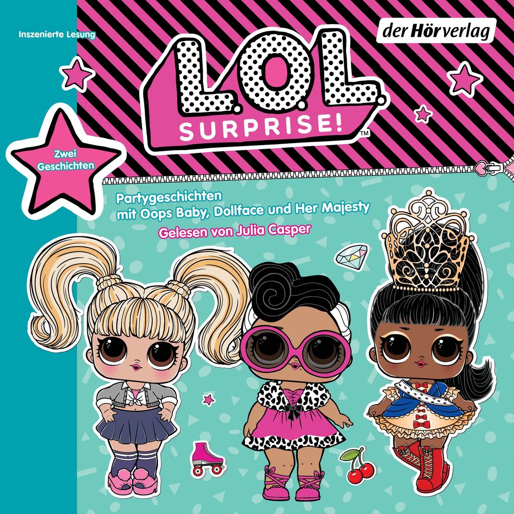 Produktbild: L.O.L. Surprise - Partygeschichten mit Her Majesty, Dollface und Oops Baby | Catherine Kalengula