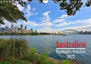 Australien - Highlights Ostküste (Wandkalender 2022 DIN A4 quer)