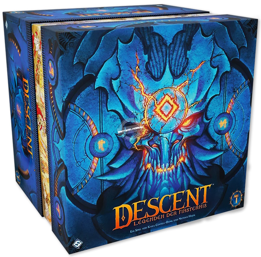 Produktbild: Fantasy Flight Games - Descent Akt I: Legenden der Finsternis | Michael Boggs, Nate French, Caleb Grace, Kara Centell-Dunk, Nathan Hajek