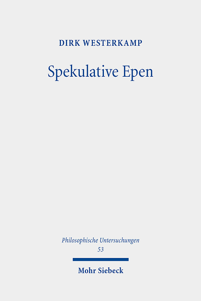 Produktbild: Spekulative Epen | Dirk Westerkamp