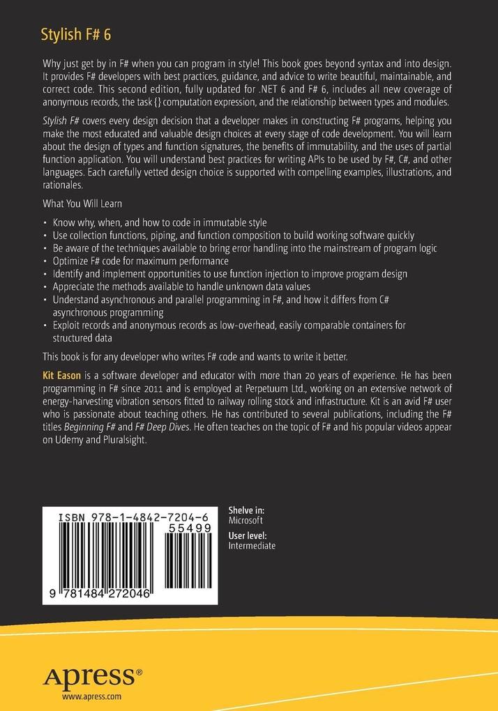 Weitere Ansicht: Stylish F# 6 | Kit Eason