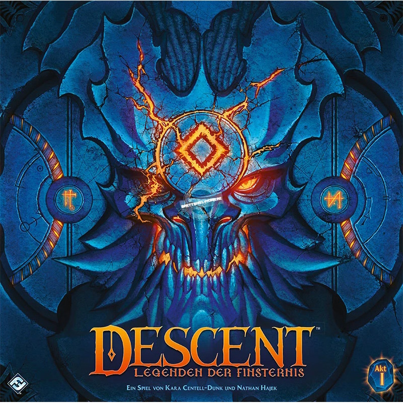 Weitere Ansicht: Fantasy Flight Games - Descent Akt I: Legenden der Finsternis | Michael Boggs, Nate French, Caleb Grace, Kara Centell-Dunk, Nathan Hajek