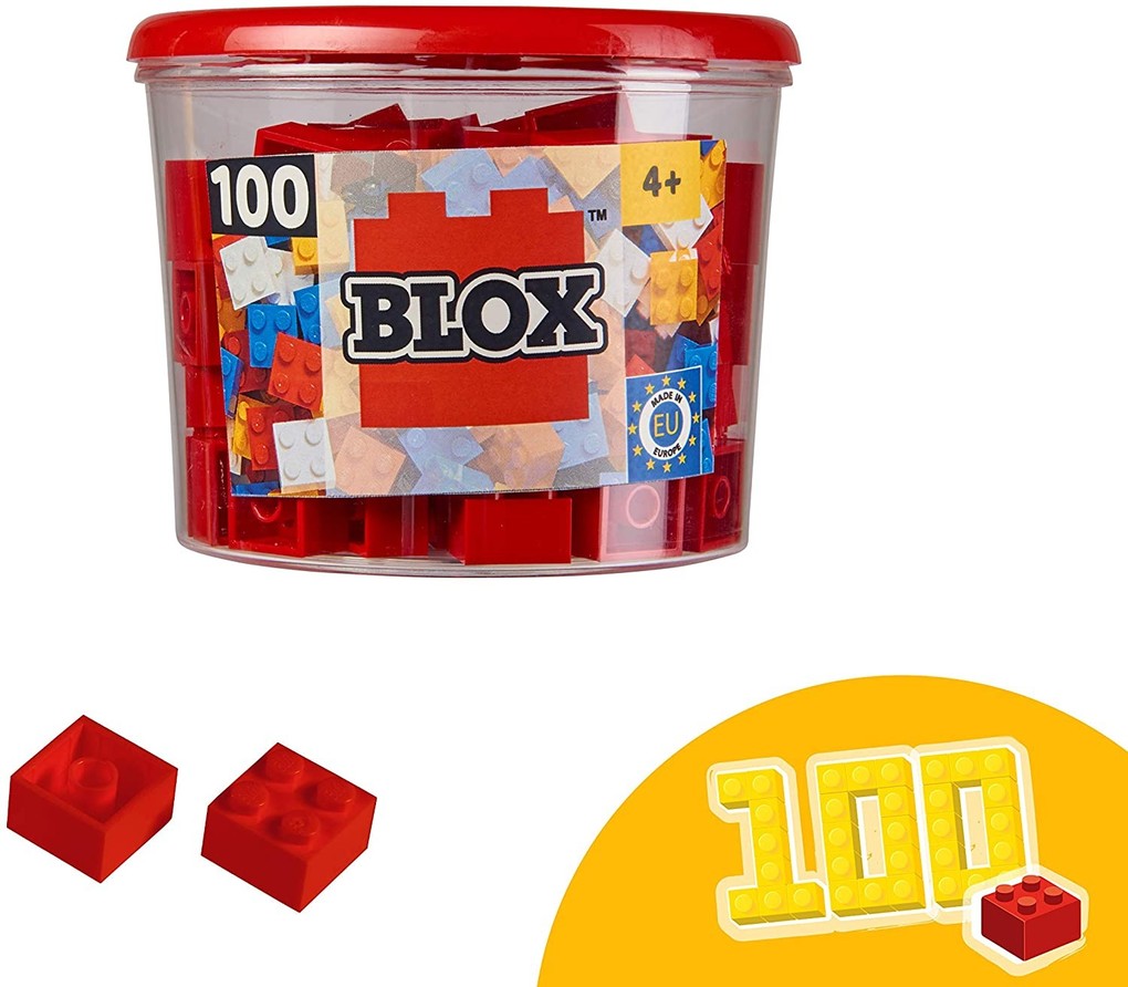 Weitere Ansicht: Simba 104118922 - Blox, 500 rote 8er Bausteine