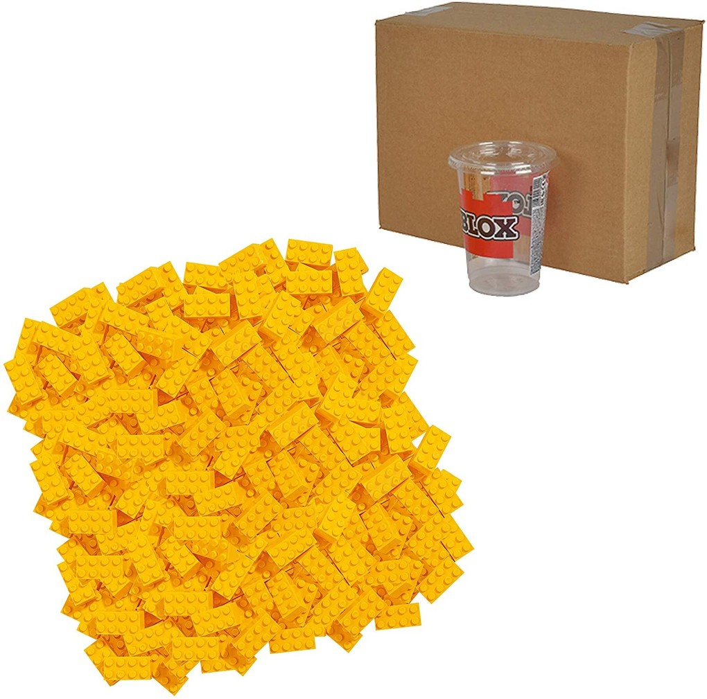 Weitere Ansicht: Simba 104114116 - Blox, 1000 gelbe 4er Steine lose, Bausteine