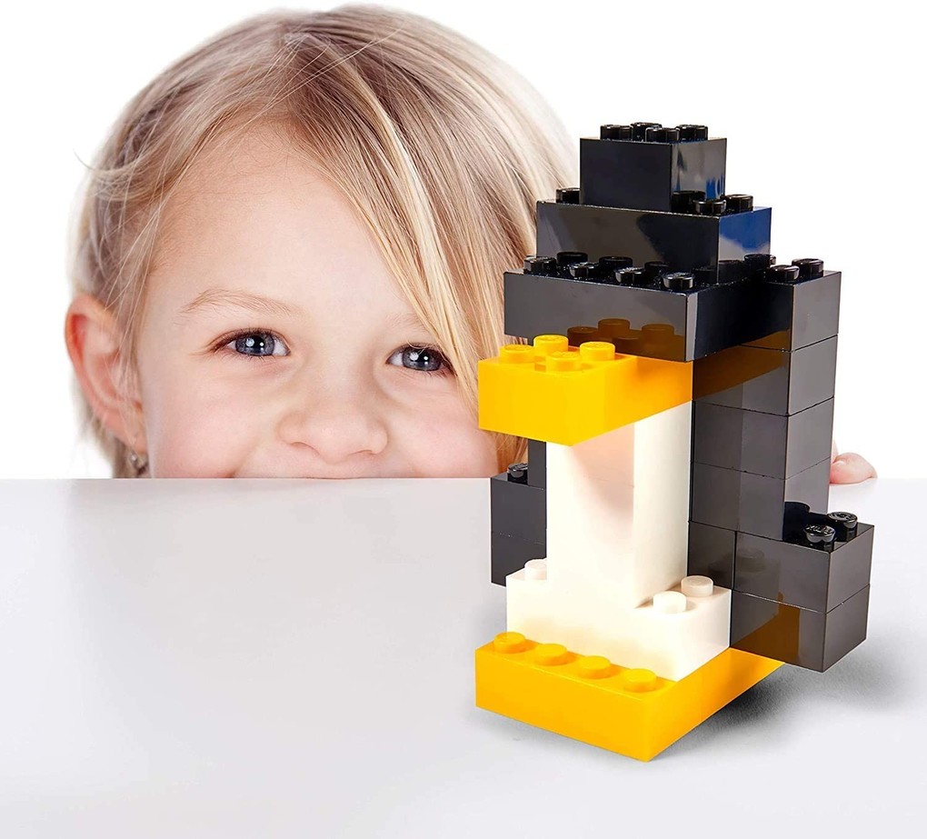 Weitere Ansicht: Simba 104118935 - Blox, 500 schwarze 8er Bausteine