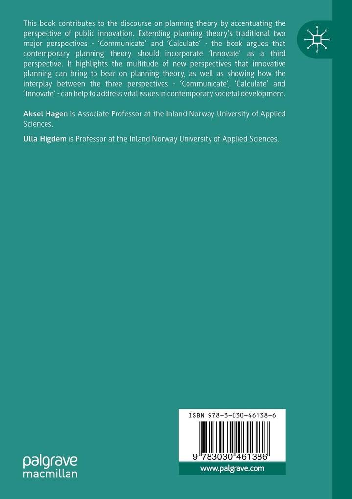 Weitere Ansicht: Innovation in Public Planning