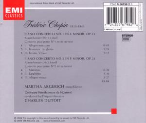 Weitere Ansicht: Klavierkonzerte 1+2 | Martha/OSM Argerich