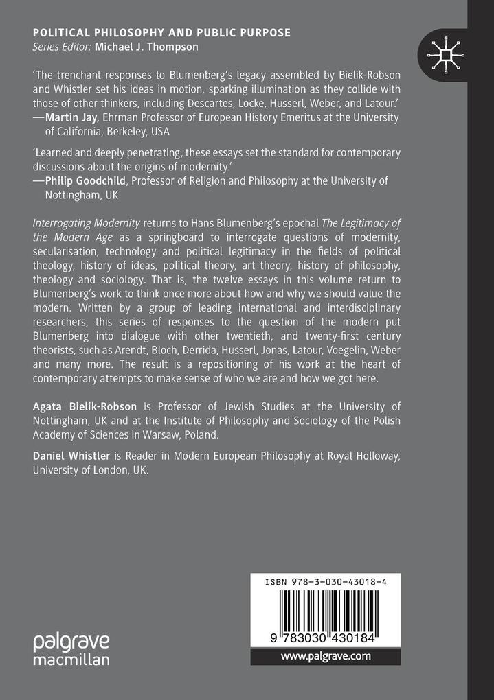 Weitere Ansicht: Interrogating Modernity