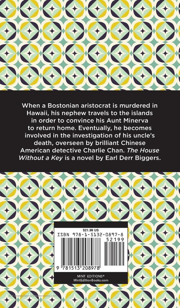 Weitere Ansicht: The House Without a Key | Earl Derr Biggers