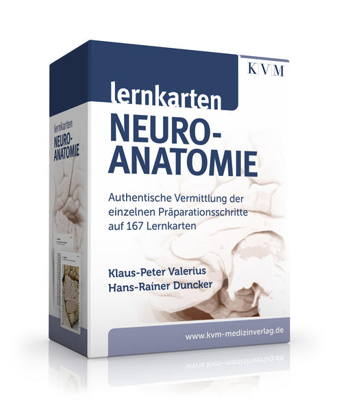Produktbild: Lernkarten Neuroanatomie | Klaus-Peter Valerius, Hans-Rainer Duncker