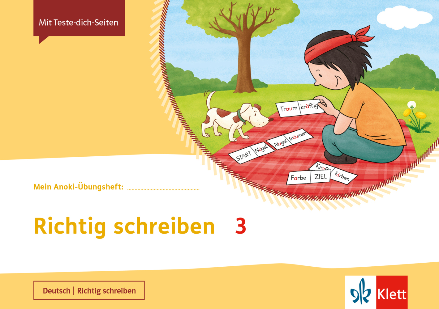 Produktbild: Mein Anoki-Übungsheft. Richtig schreiben 3. Übungsheft Klasse 3