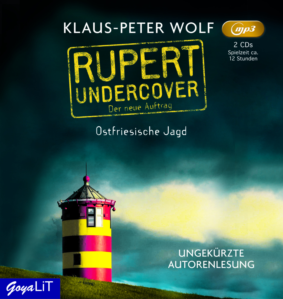Produktbild: Rupert undercover. Ostfriesische Jagd, 2 Audio-CD, 2 MP3 | Klaus-Peter Wolf