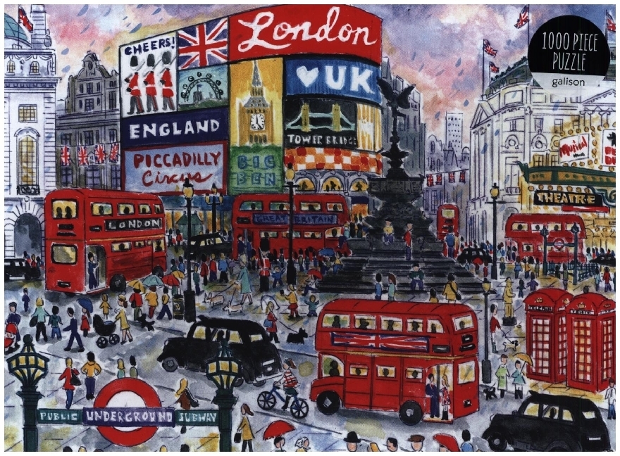 Produktbild: London By Michael Storrings 1000 Piece Puzzle | Galison