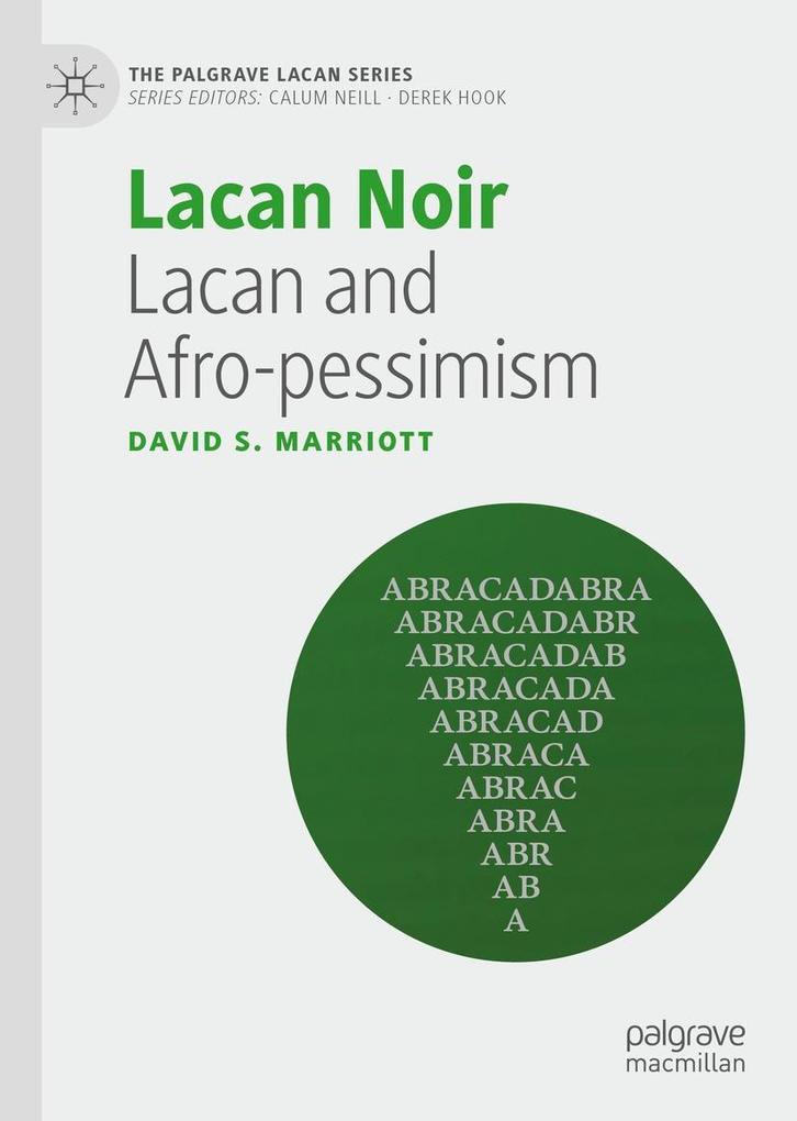 Produktbild: Lacan Noir | David S Marriott