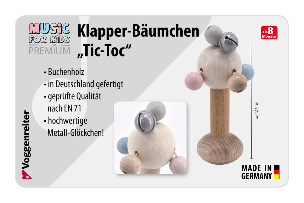 Weitere Ansicht: Voggenreiter 1232 - Klapper-Bäumchen - Tic-Toc