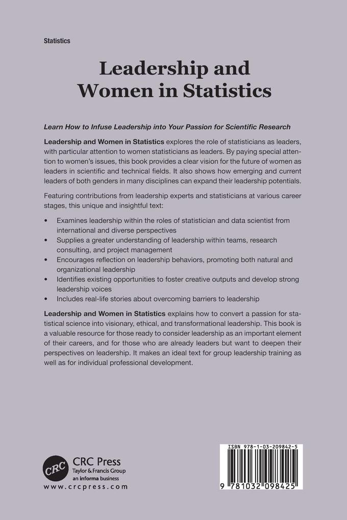 Weitere Ansicht: Leadership and Women in Statistics