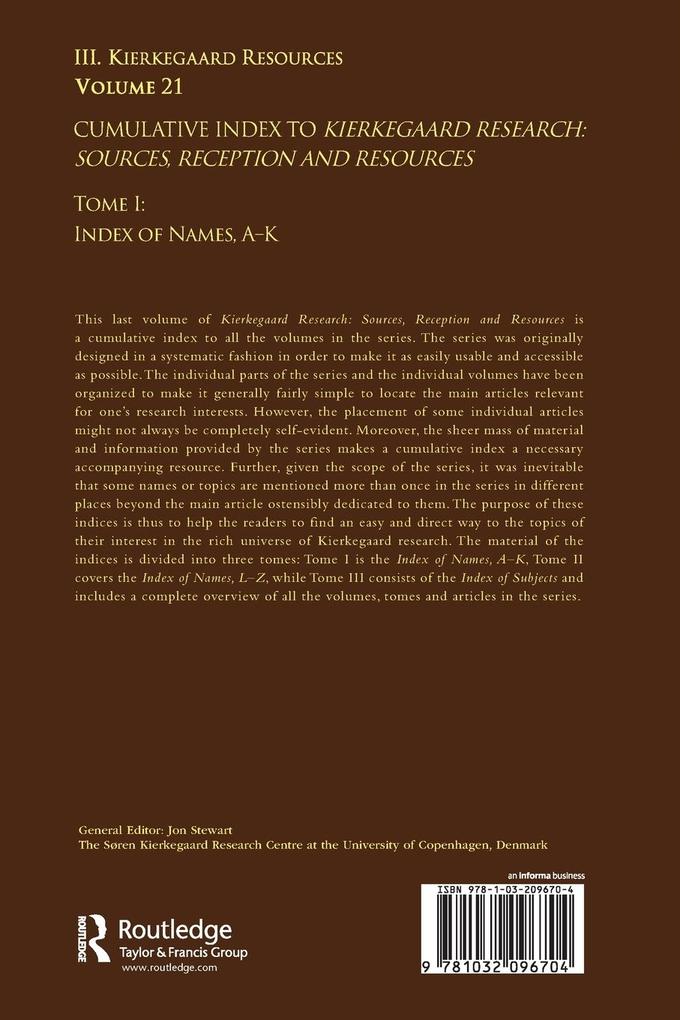 Weitere Ansicht: Volume 21, Tome I | Katalin Nun Stewart
