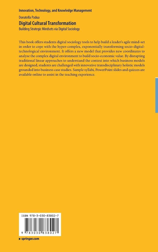 Weitere Ansicht: Digital Cultural Transformation | Donatella Padua