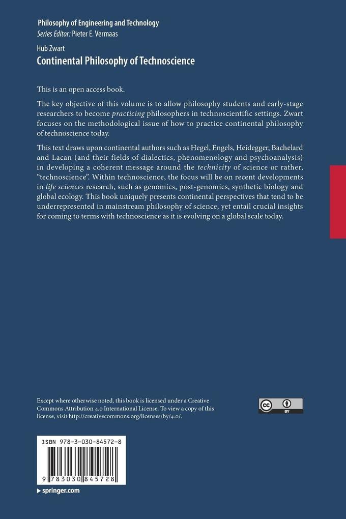 Weitere Ansicht: Continental Philosophy of Technoscience | Hub Zwart