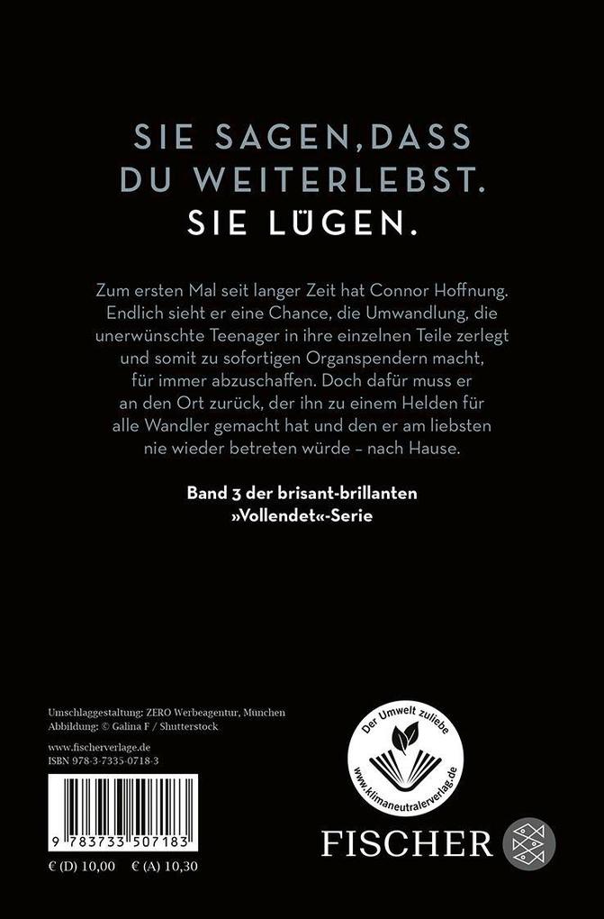 Weitere Ansicht: Vollendet - Die Rache | Neal Shusterman