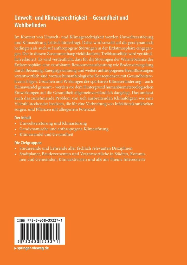 Weitere Ansicht: Umwelt- und Klimagerechtigkeit - Gesundheit und Wohlbefinden | Regine Grafe