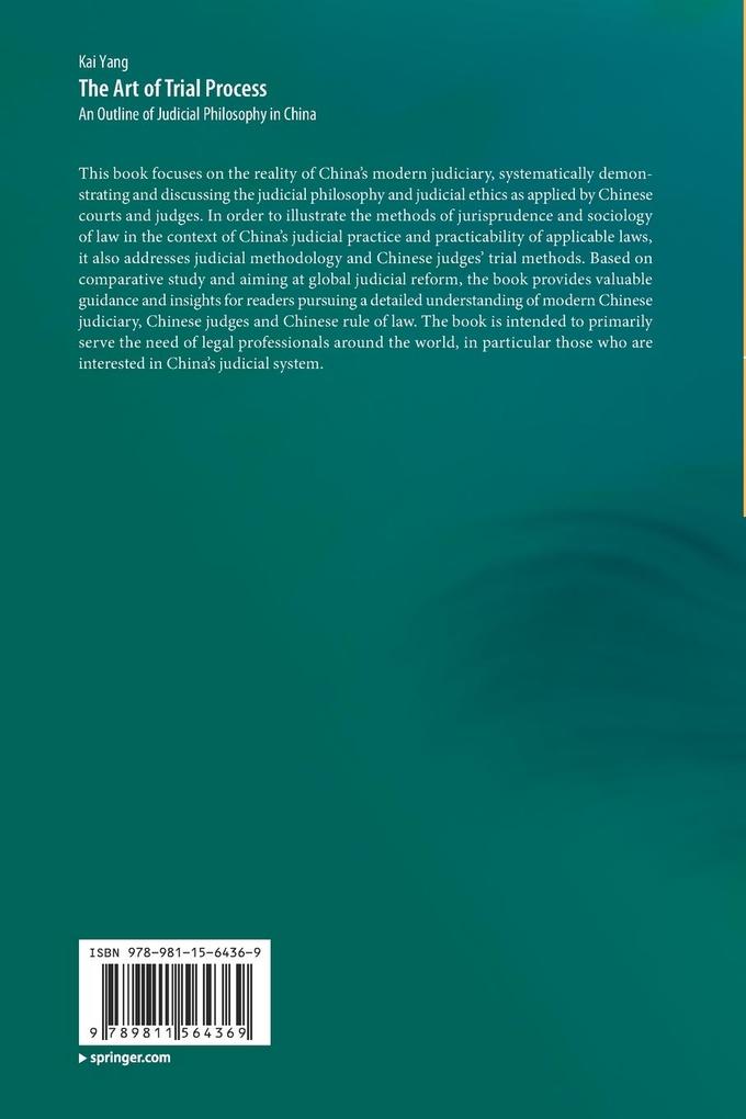 Weitere Ansicht: The Art of Trial Process | Kai Yang