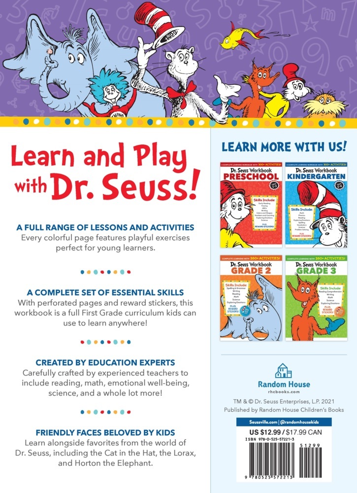 Weitere Ansicht: Dr. Seuss Workbook: Grade 3