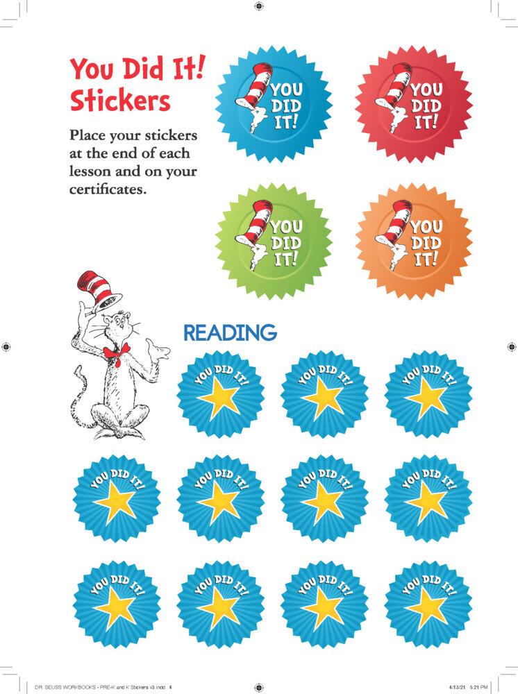 Weitere Ansicht: Dr. Seuss Workbook: Grade 3