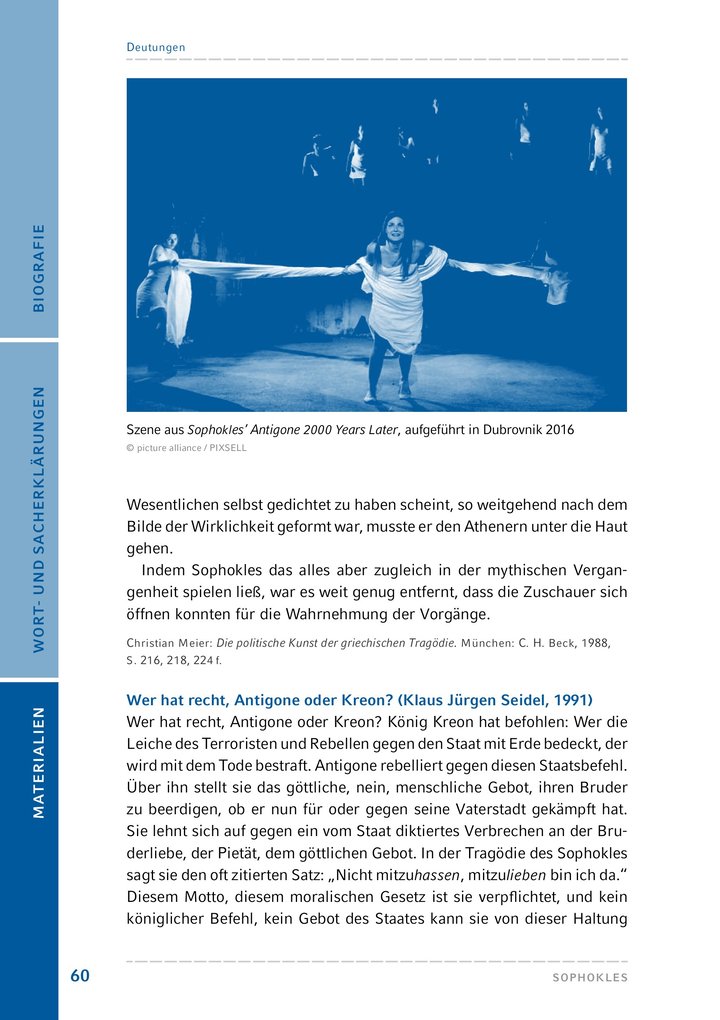Weitere Ansicht: Antigone (Textausgabe) | Sophokles