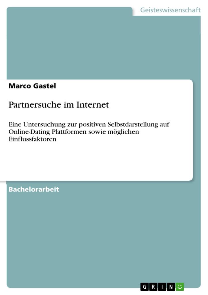 Produktbild: Partnersuche im Internet | Marco Gastel