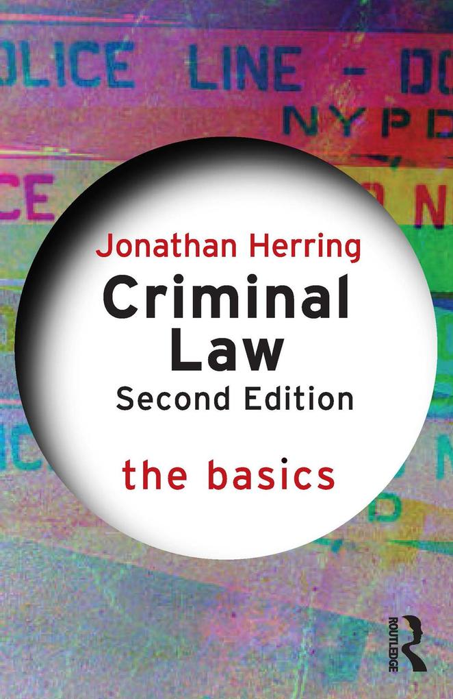 Produktbild: Criminal Law: The Basics | Jonathan Herring
