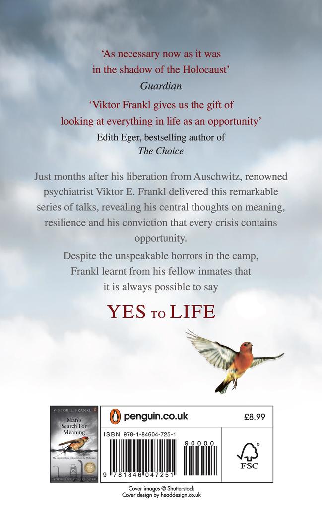 Weitere Ansicht: Yes To Life In Spite of Everything | Viktor E Frankl