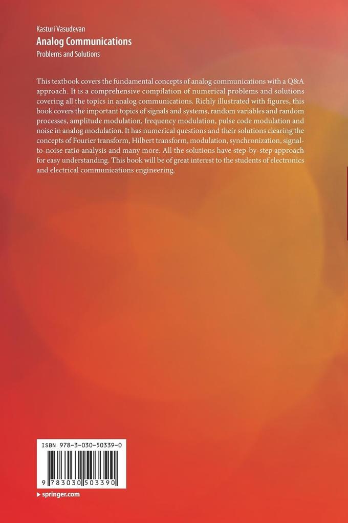 Weitere Ansicht: Analog Communications | Kasturi Vasudevan