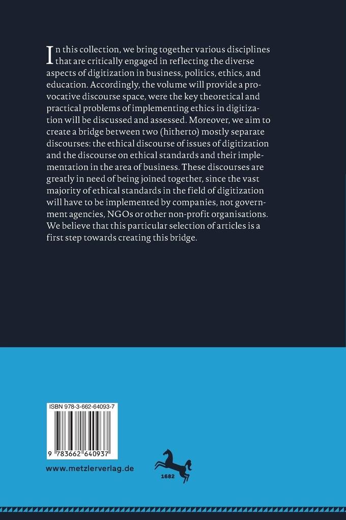 Weitere Ansicht: Business Ethics and Digitization