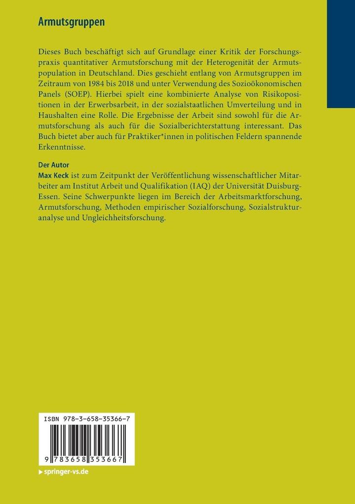 Weitere Ansicht: Armutsgruppen | Max Keck