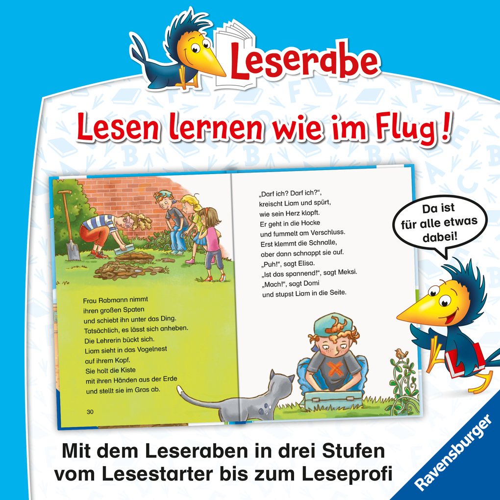 Weitere Ansicht: Ein Schatz auf dem Schulhof - Leserabe ab 2. Klasse - Erstlesebuch für Kinder ab 7 Jahren | Heidemarie Brosche