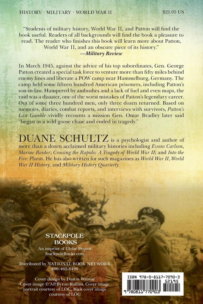 Weitere Ansicht: Patton's Last Gamble | Duane Schultz