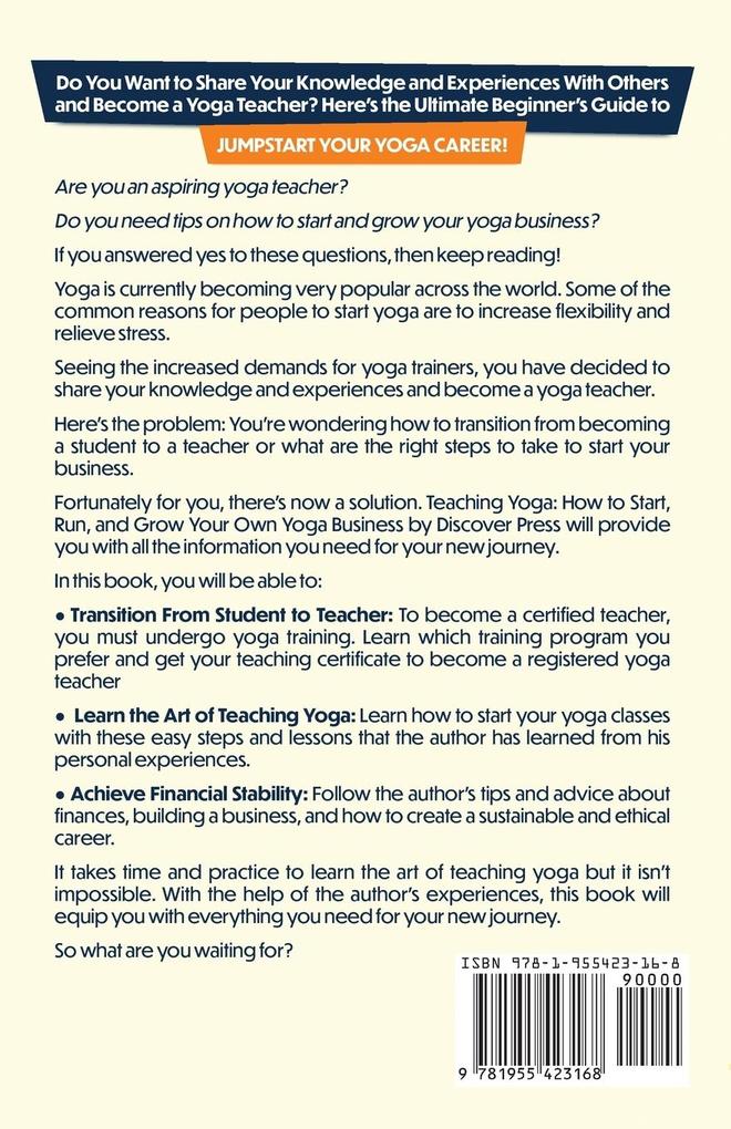 Weitere Ansicht: Teaching Yoga | Discover Press