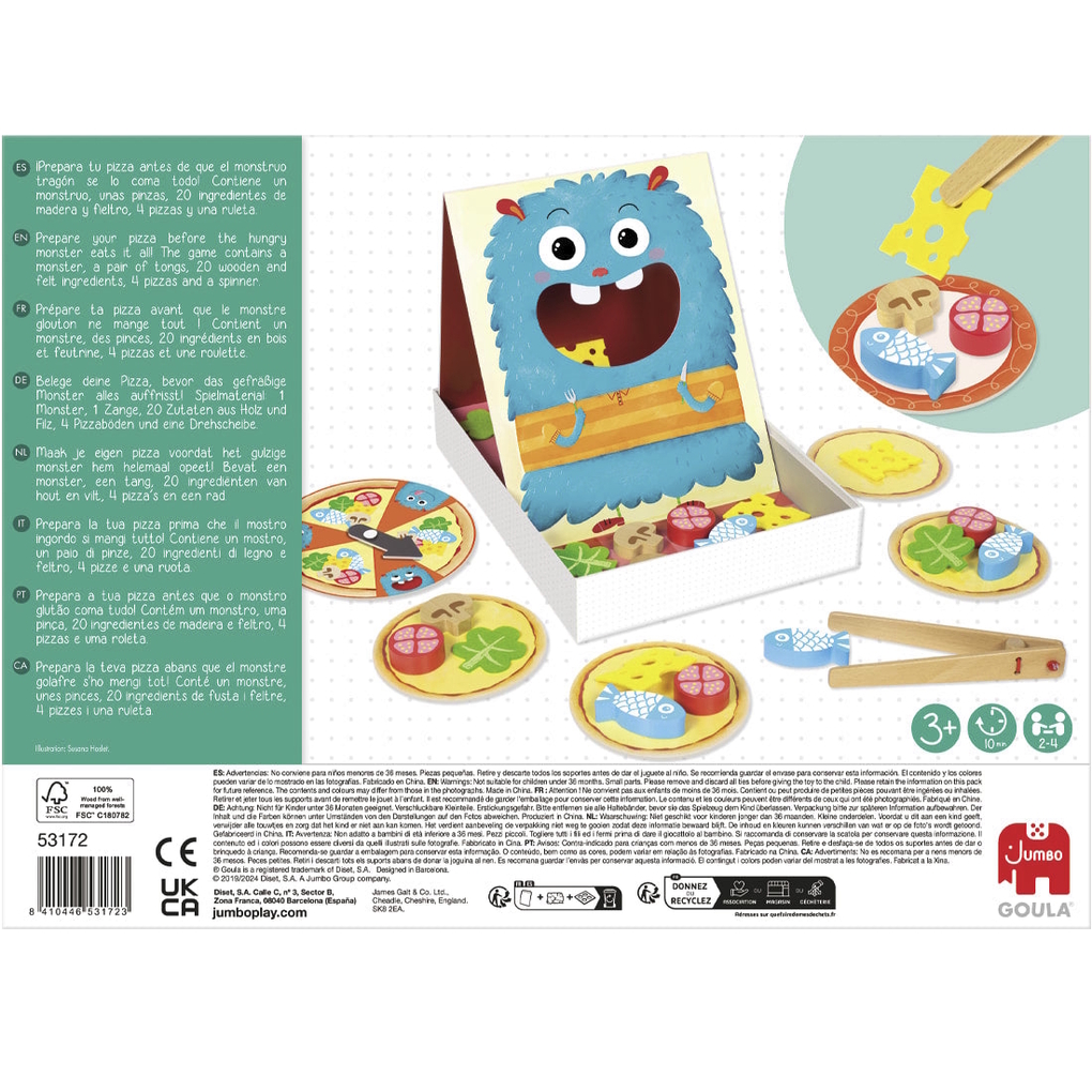 Weitere Ansicht: Goula - Hungriges Monster | Susana Hoslet