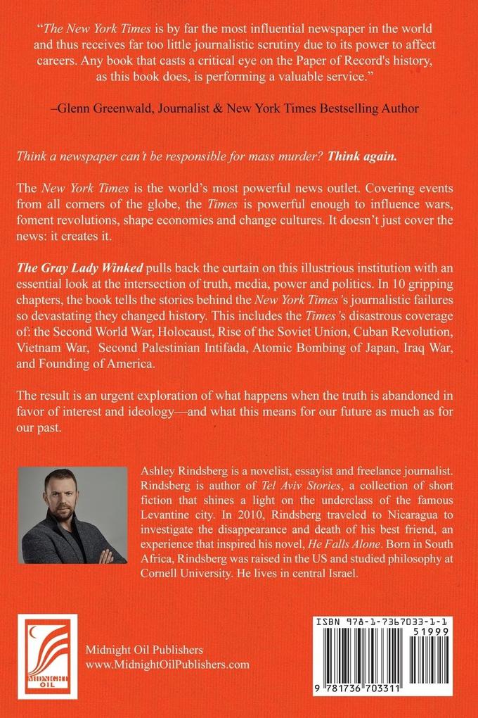 Weitere Ansicht: The Gray Lady Winked | Ashley Rindsberg