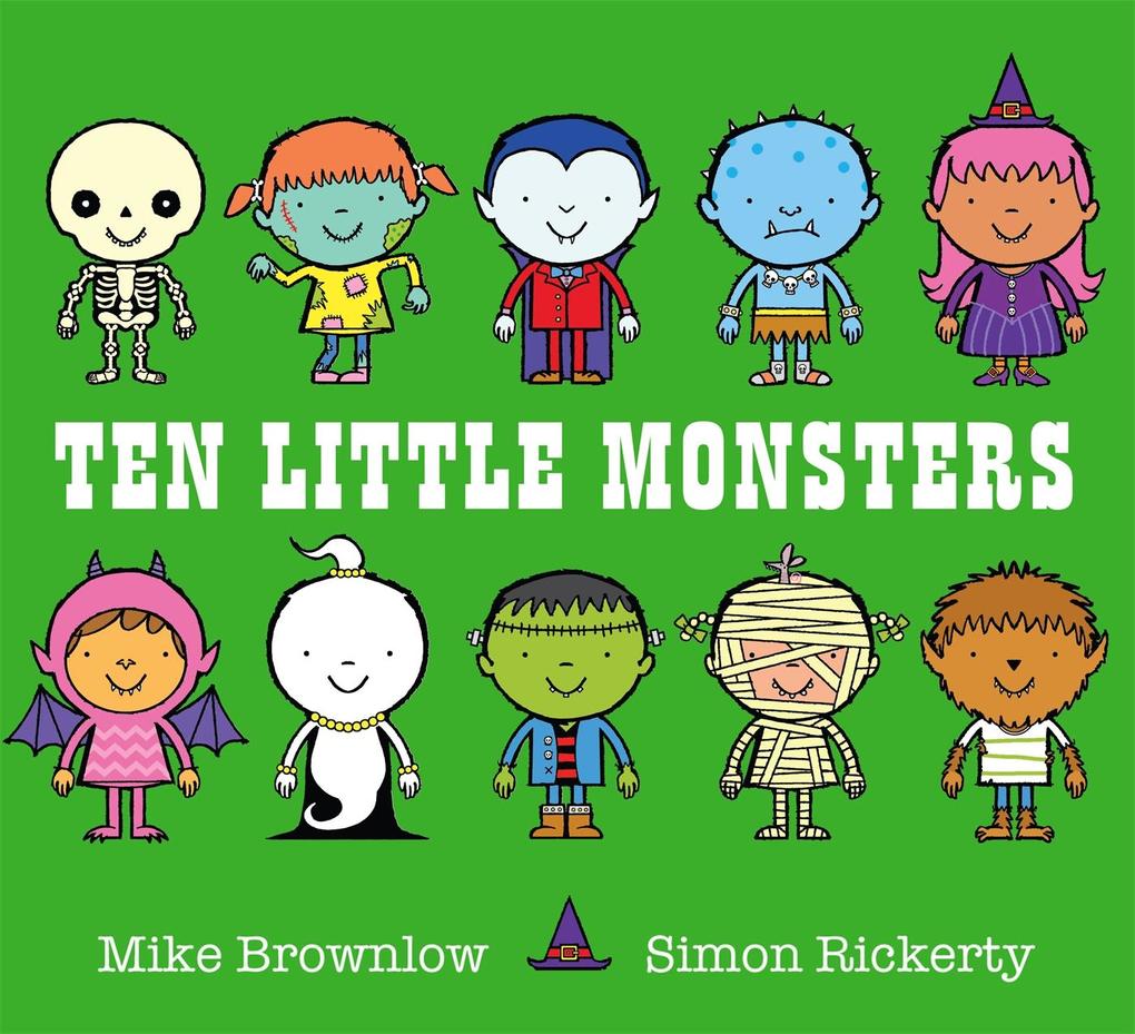 Produktbild: Ten Little Monsters | Mike Brownlow