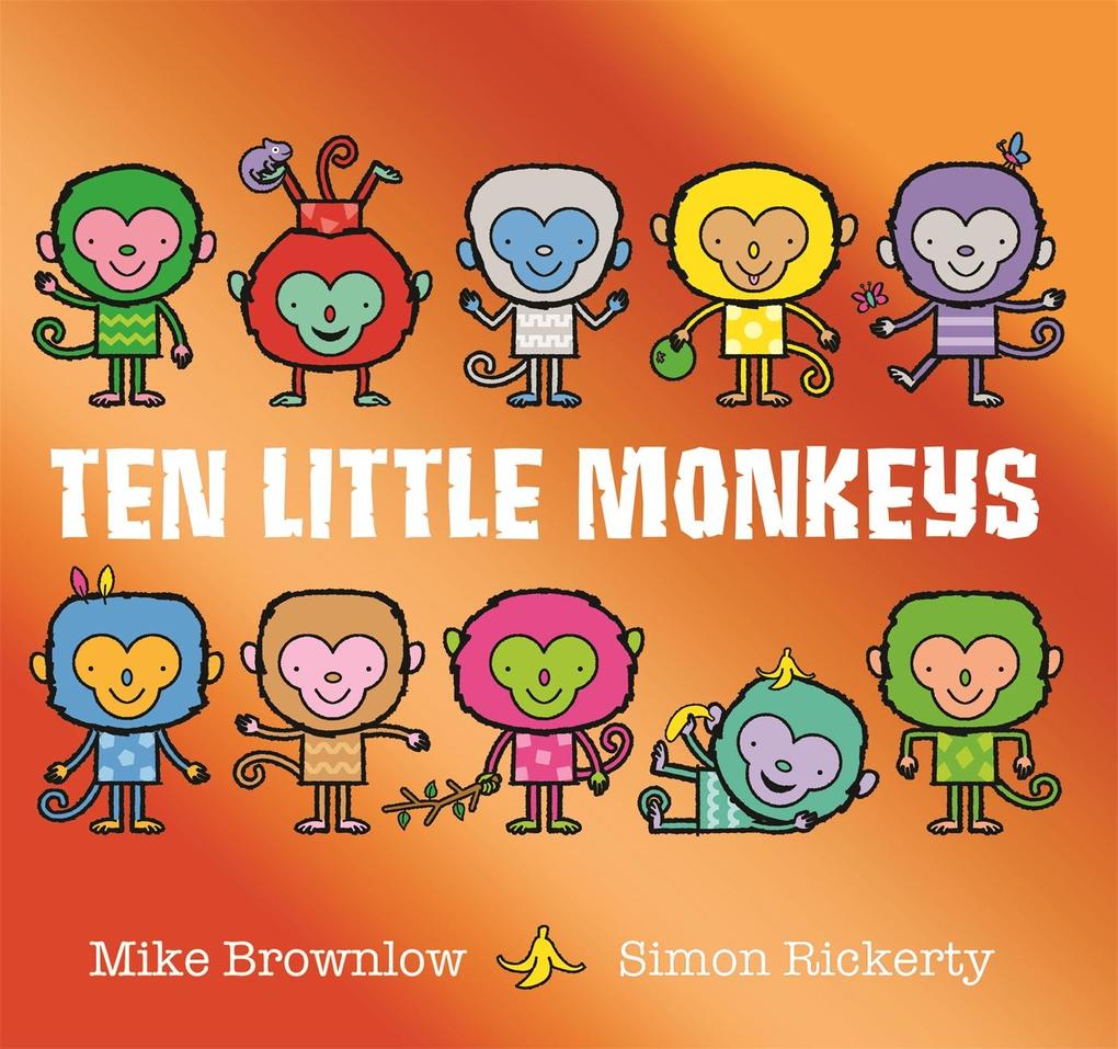 Produktbild: Ten Little Monkeys | Mike Brownlow