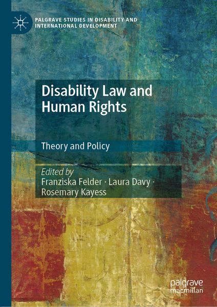 Produktbild: Disability Law and Human Rights