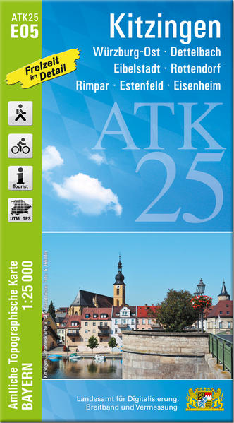 Produktbild: Kitzingen 1:25 000