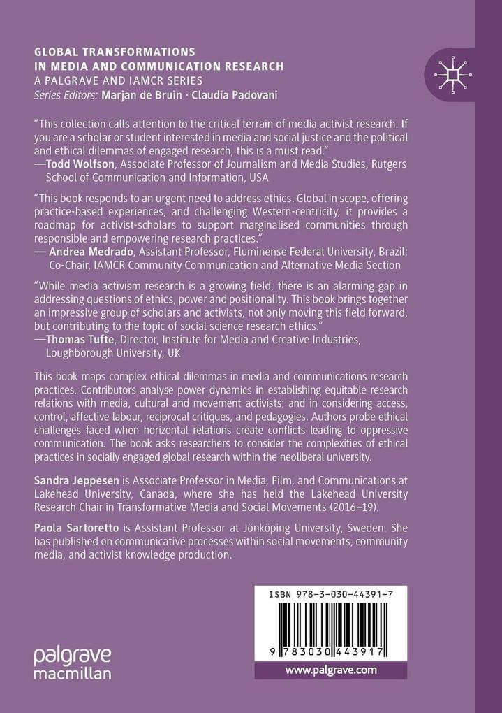 Weitere Ansicht: Media Activist Research Ethics