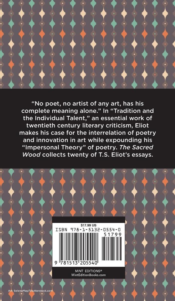 Weitere Ansicht: The Sacred Wood | T. S. Eliot