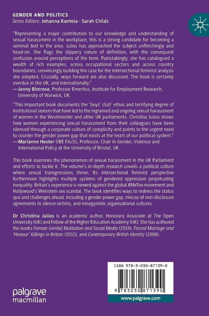 Weitere Ansicht: Sexual Harassment in the UK Parliament | Christina Julios