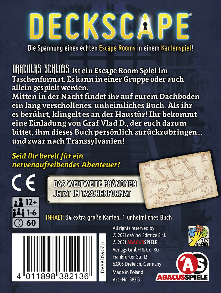 Weitere Ansicht: Deckscape - Draculas Schloss | Martino Chiacchiera, Silvano Sorrentino